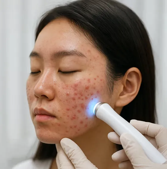 Acne Treatment before and after results