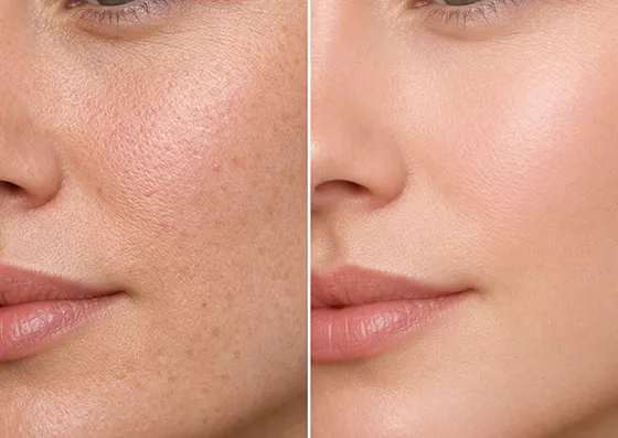 Open Pores Treatment